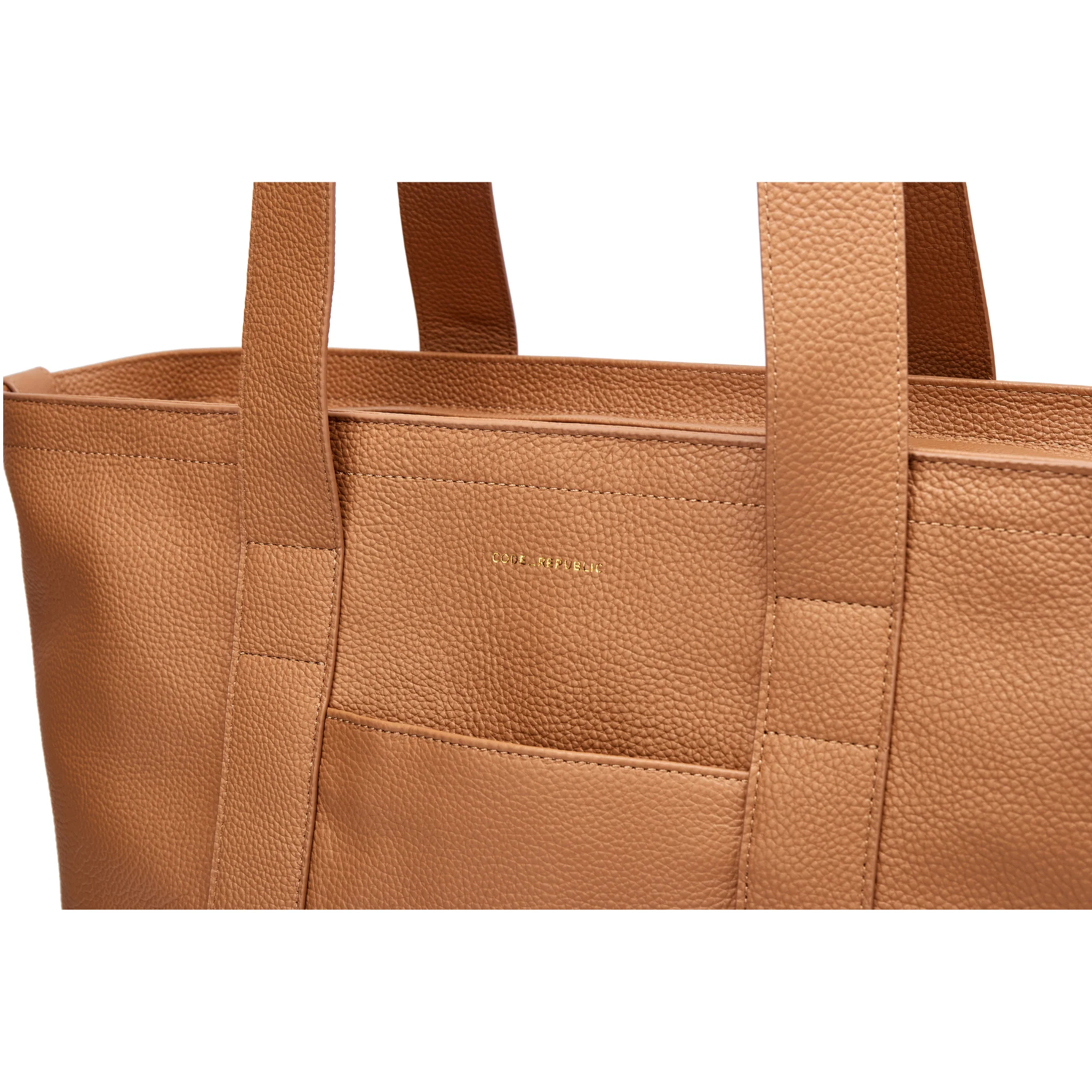 16" Slouchy Leather Laptop Tote | Large Capacity - Image 17