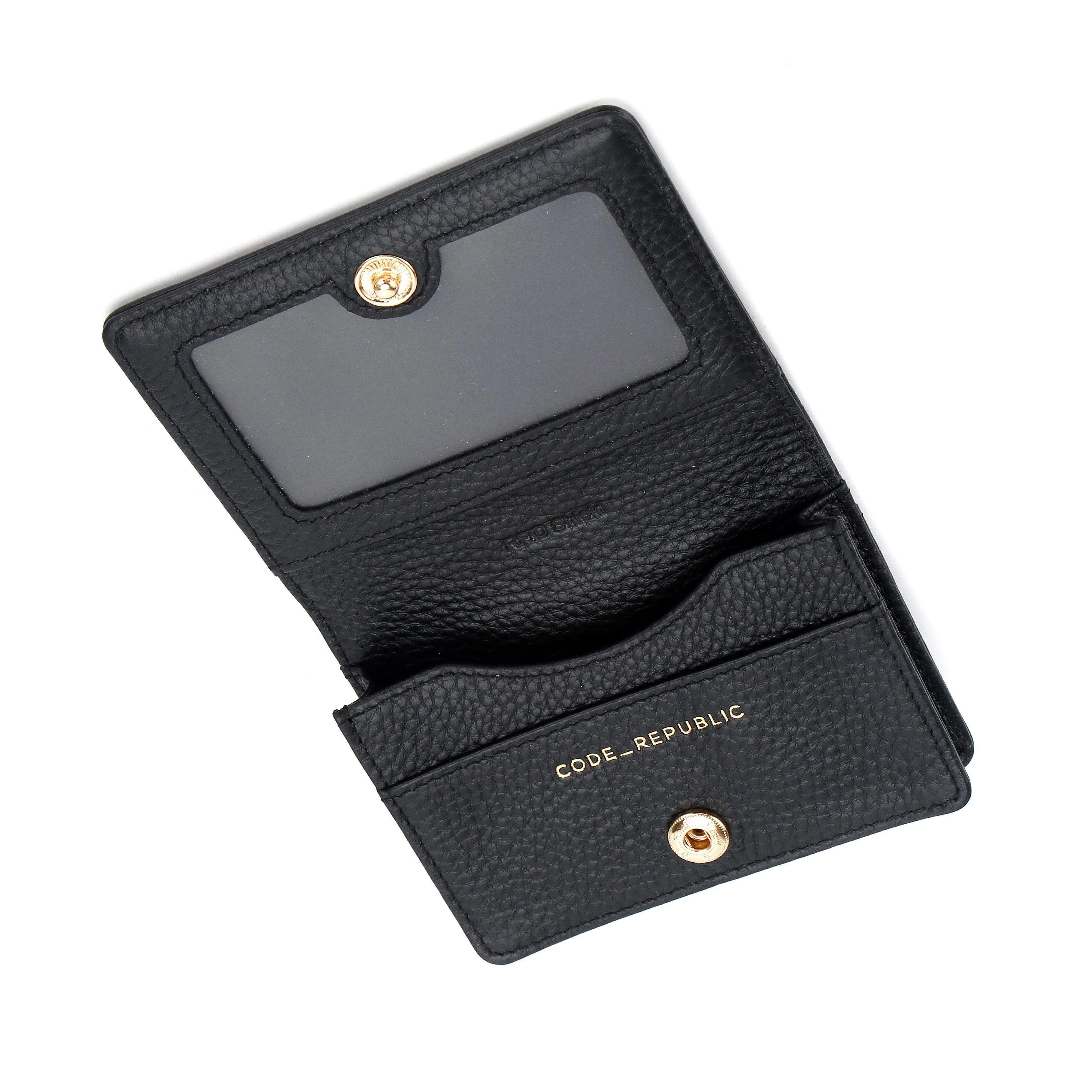 LEATHER BUSINESS CARD CASE | RFID - Image 3