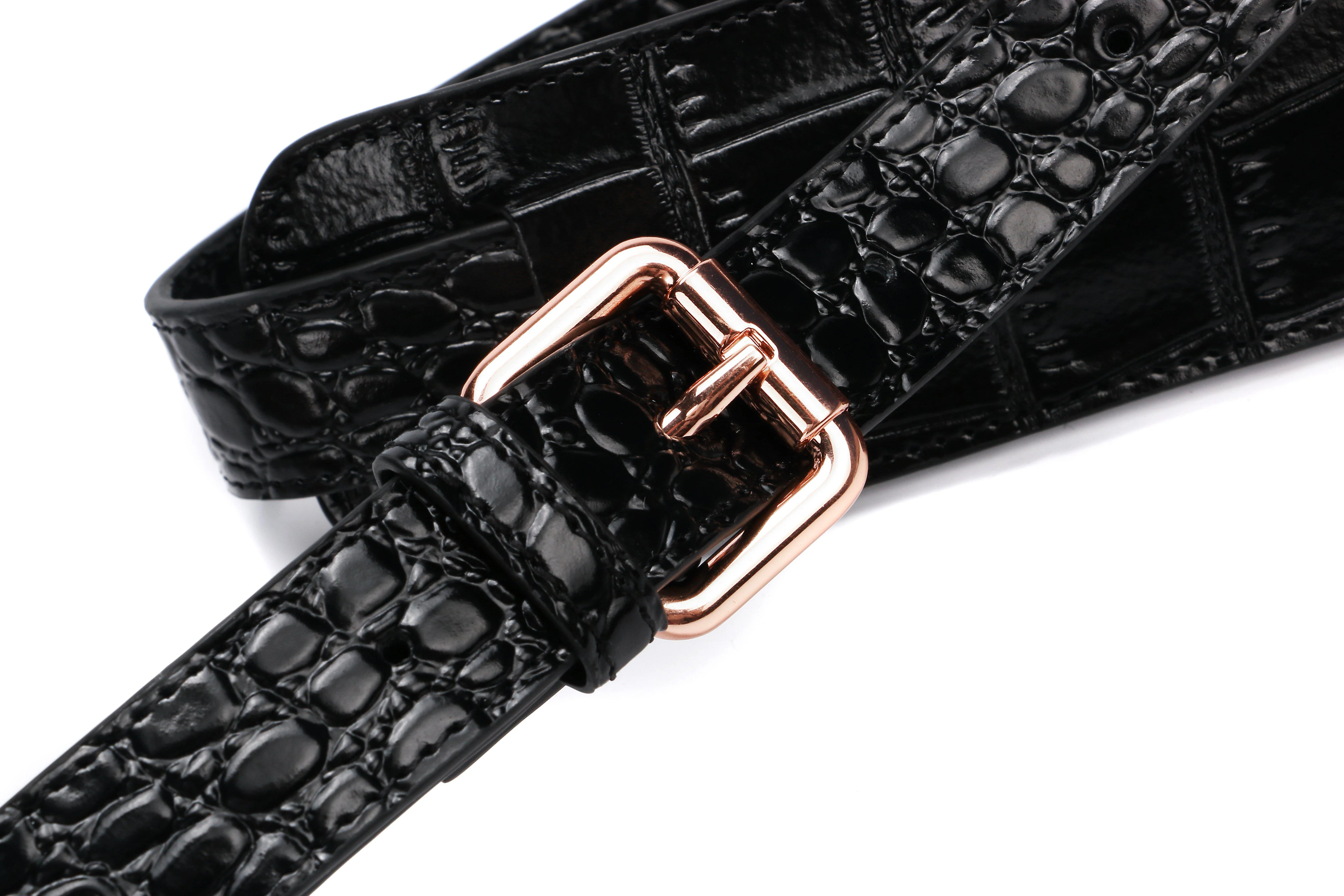 [limited edition] JULIA BLACK | croc patent Leather 14"Laptop Handbag | CHAMPAGNE GOLD - Image 12