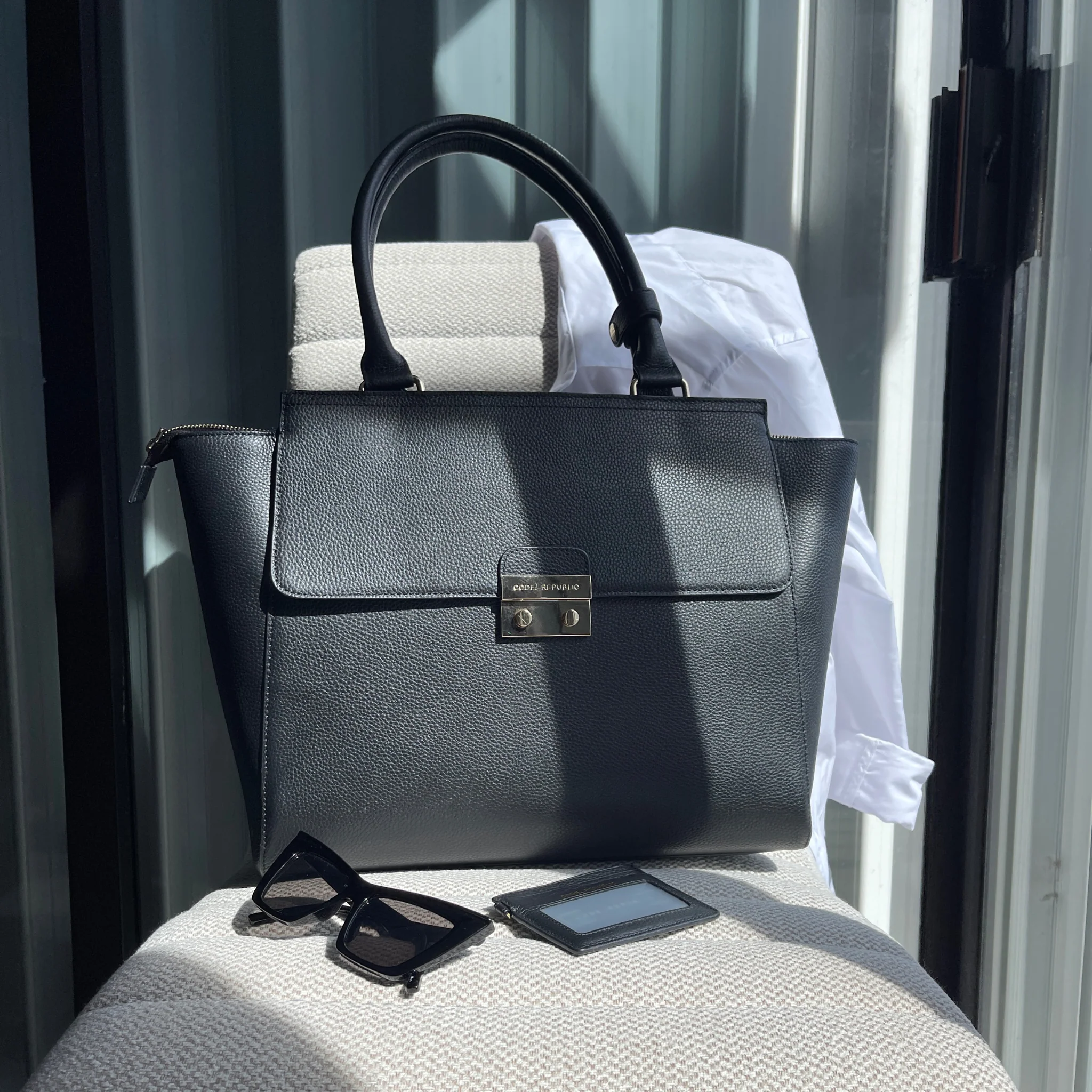 DANIELLE 14” LAPTOP HANDBAG | ITALIAN LEATHER - Image 32