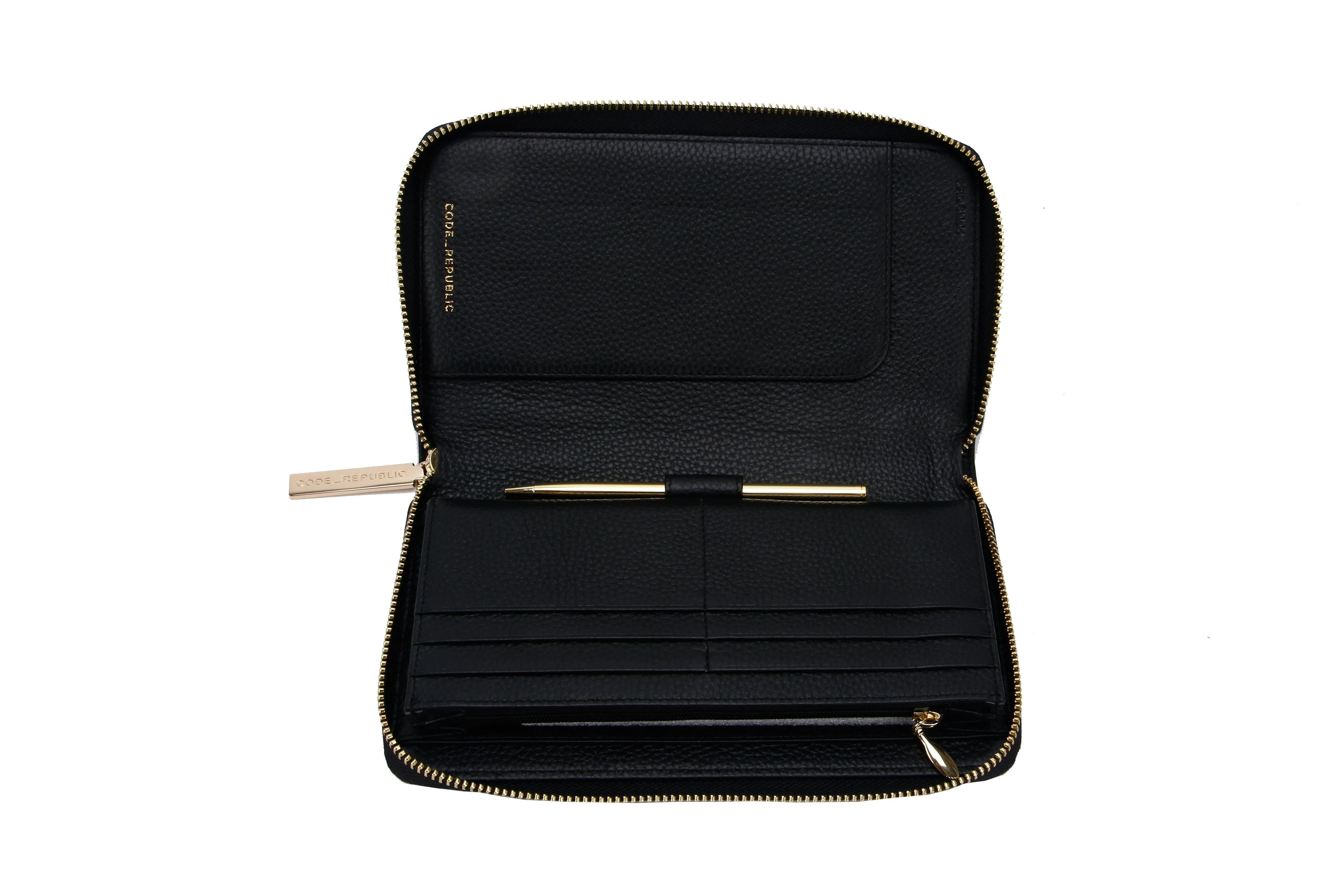 LEATHER PASSPORT & PHONE TRAVEL WALLET - Image 3