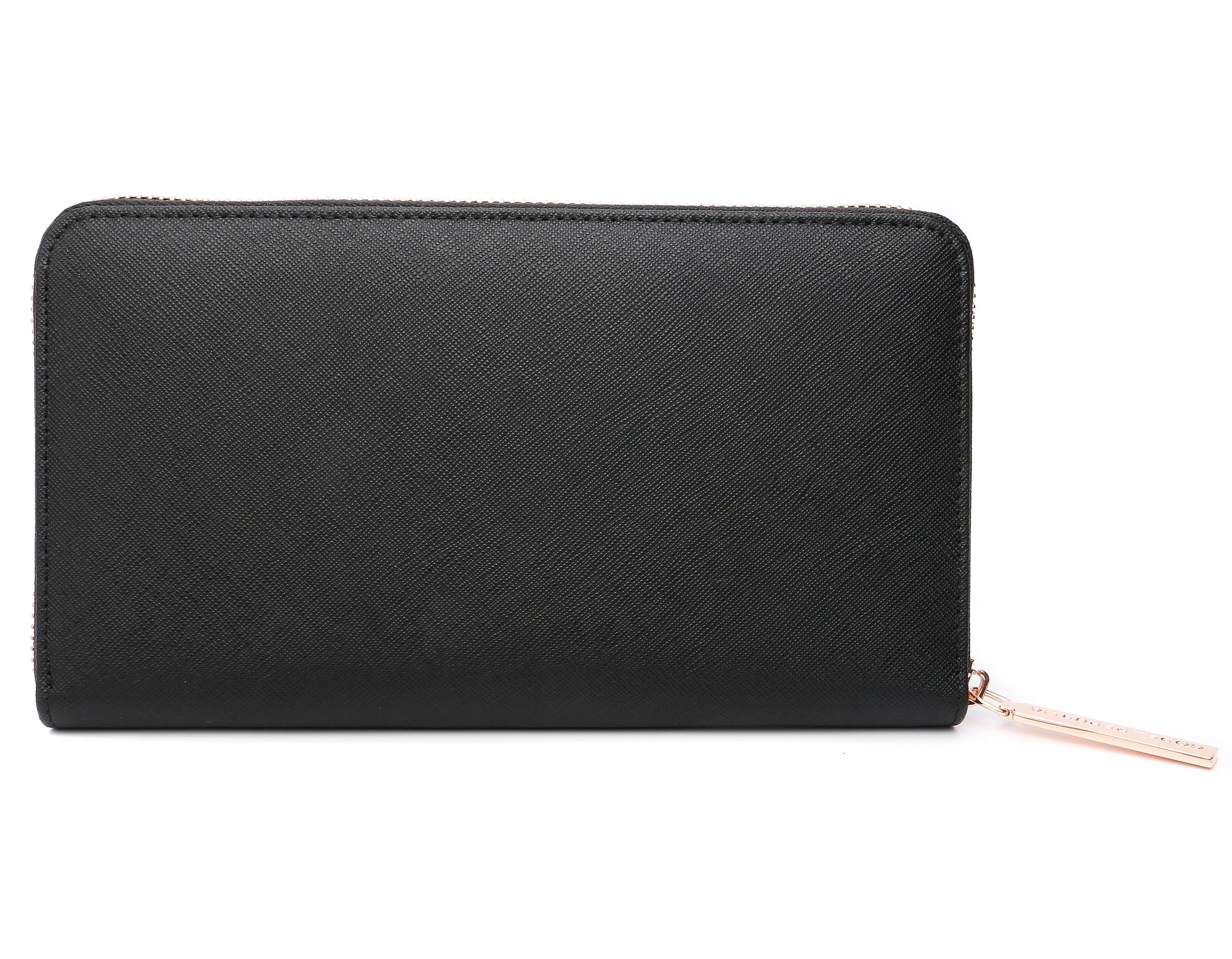 PASSPORT PHONE WALLET Saffiano Leather Rose Gold - Image 5